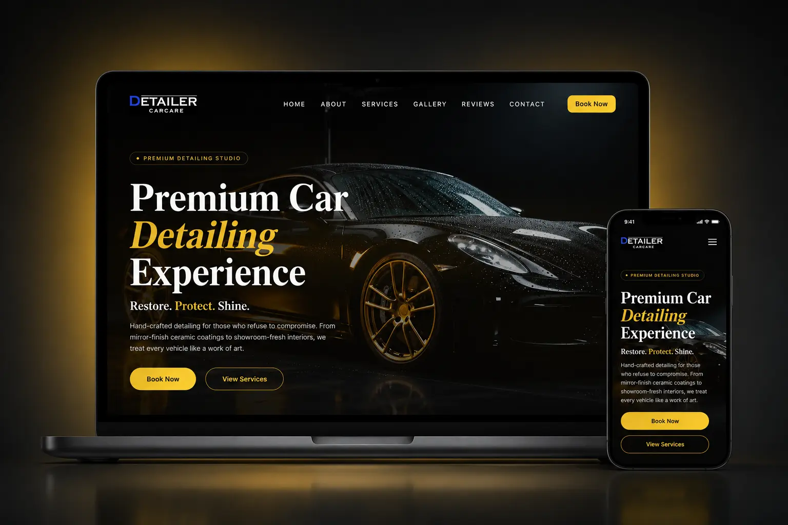 Detailer web-design/development